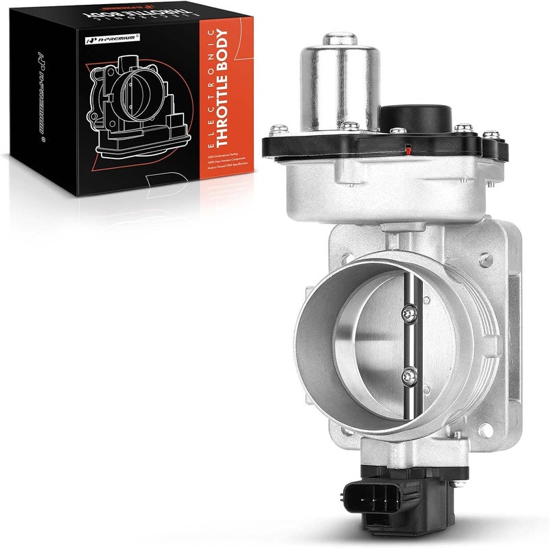 A-Premium Electronic Throttle Body Compatible with Ford, Lincoln & Mercury - Crown Victoria, E-150 E250 E350 Super Duty, Explorer, F150, Taurus, Mustang, MKT, Grand Marquis - # 3L5Z9E926AA, 9W7Z9E926A - Image 1